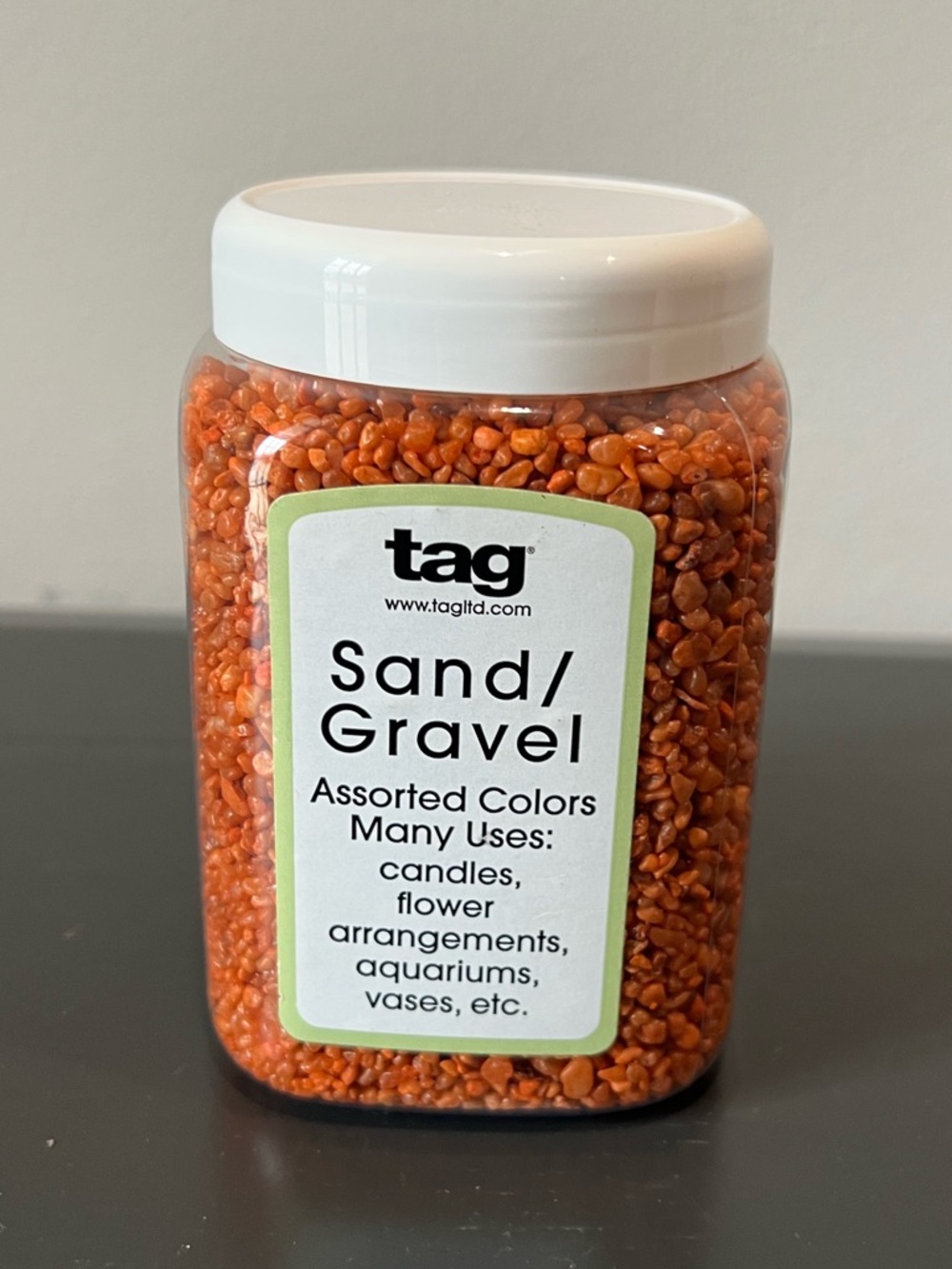 Tag Sand Gravel Granules - Orange